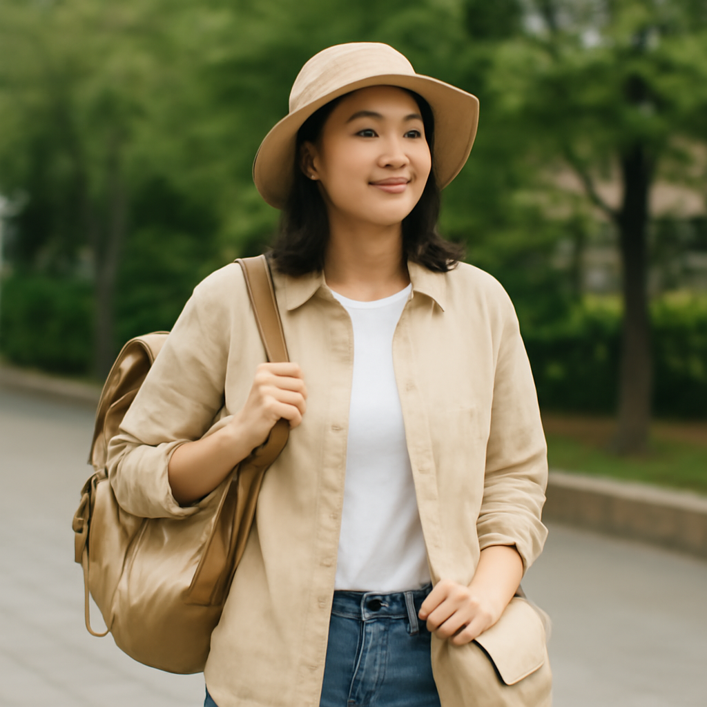 여성여행코디 대표 이미지